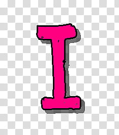 pink letter 