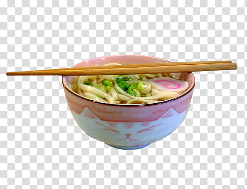 Watch, cooked noodles in bowl transparent background PNG clipart