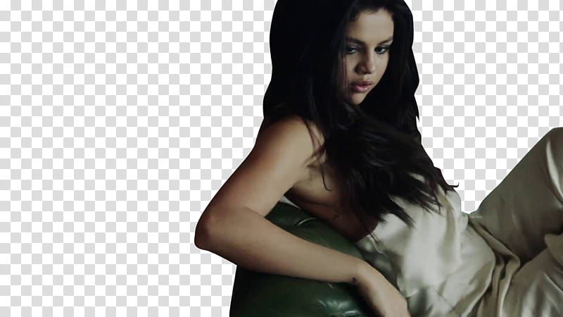 Selena Gomez  Good For You, women's black sleeveless top transparent background PNG clipart