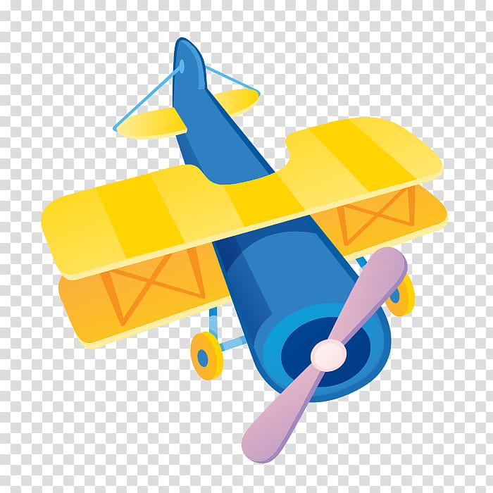 Travel Vehicle, Fixedwing Aircraft, Airplane, Biplane, Propeller, Air Travel, Toy transparent background PNG clipart