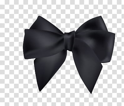 Bows , black bow transparent background PNG clipart