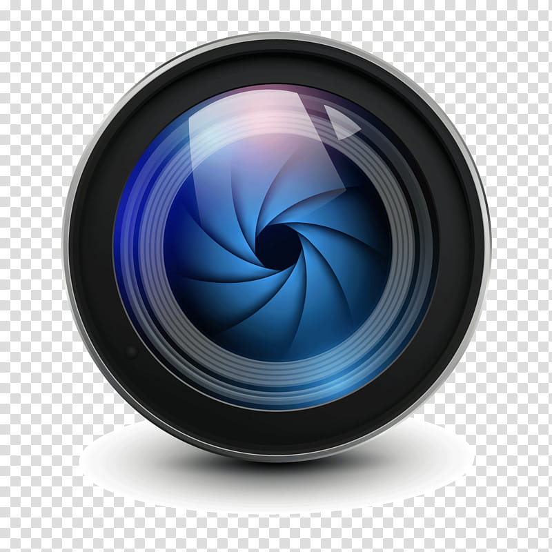 Camera Lens Logo, , Royaltyfree, Portrait, Deposits, Big, Video, Blue transparent background PNG clipart