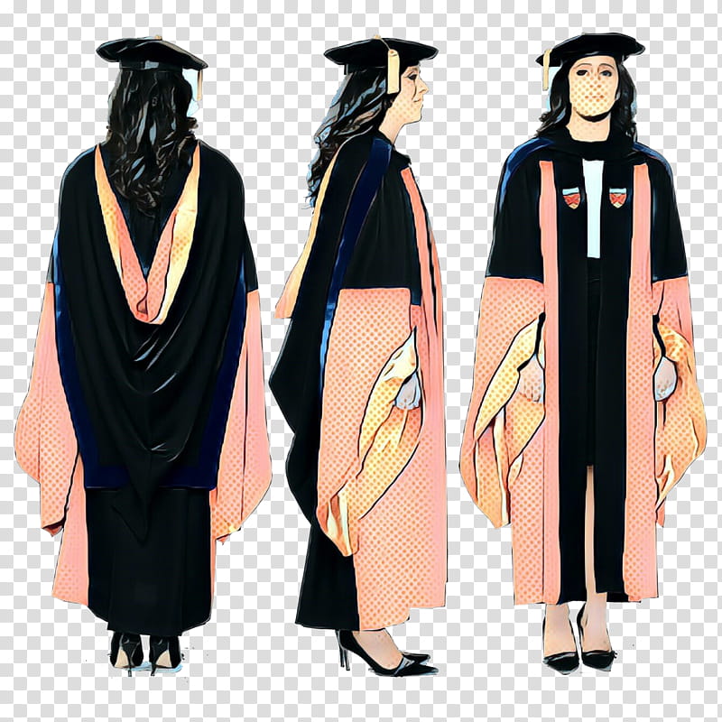 Graduation Cap, Pop Art, Retro, Vintage, Robe, Academic Dress, Graduation Ceremony, Clothing transparent background PNG clipart