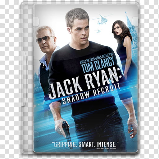 Movie Icon Mega , Jack Ryan, Shadow Recruit, Jack Ryan: Shadow Recruit movie case transparent background PNG clipart