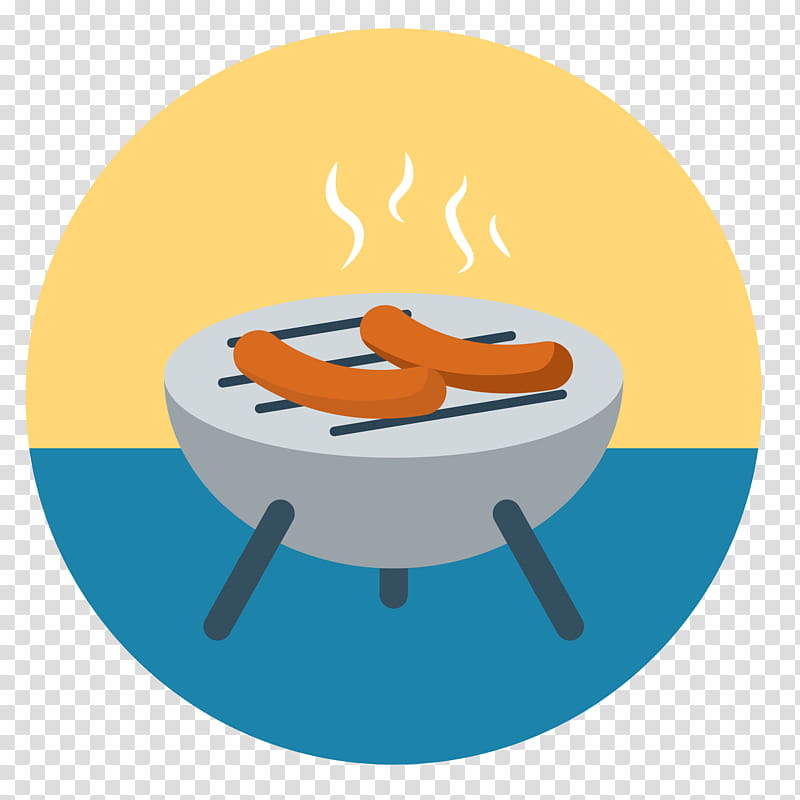 Hotel, Paellera, Long Island Lake Resort, Barbecue Grill, Cartoon, Table, Food, Sausage transparent background PNG clipart