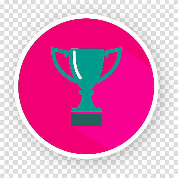 Trophy, Logo, Pink M, Green, Award, Turquoise, Magenta, Drinkware transparent background PNG clipart
