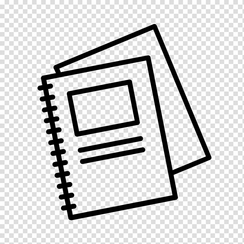 black and white school supplies clipart