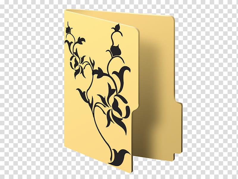 Flowers Folders , half-opened brown folder illustration transparent background PNG clipart