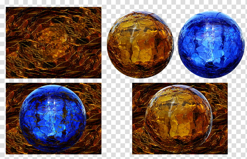 Glass Texture , blue and yellow gemstone collage transparent background PNG clipart