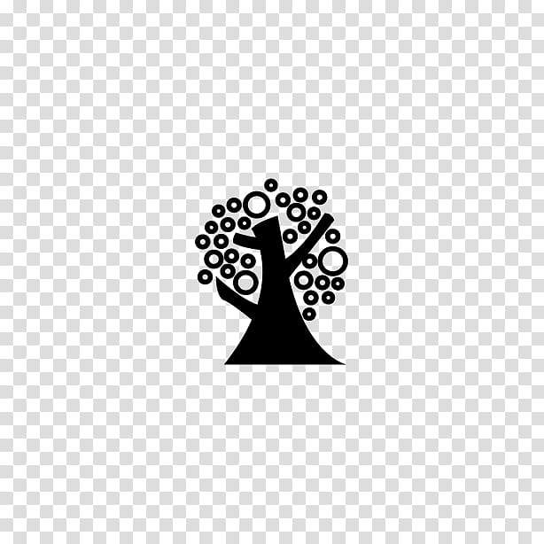 Cartoon Tree, Granja Viana, Clothing, Cotia, Blackandwhite, Logo, Plant transparent background PNG clipart