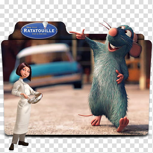 Ratatouille  Folder Icon, DAY..U () transparent background PNG clipart