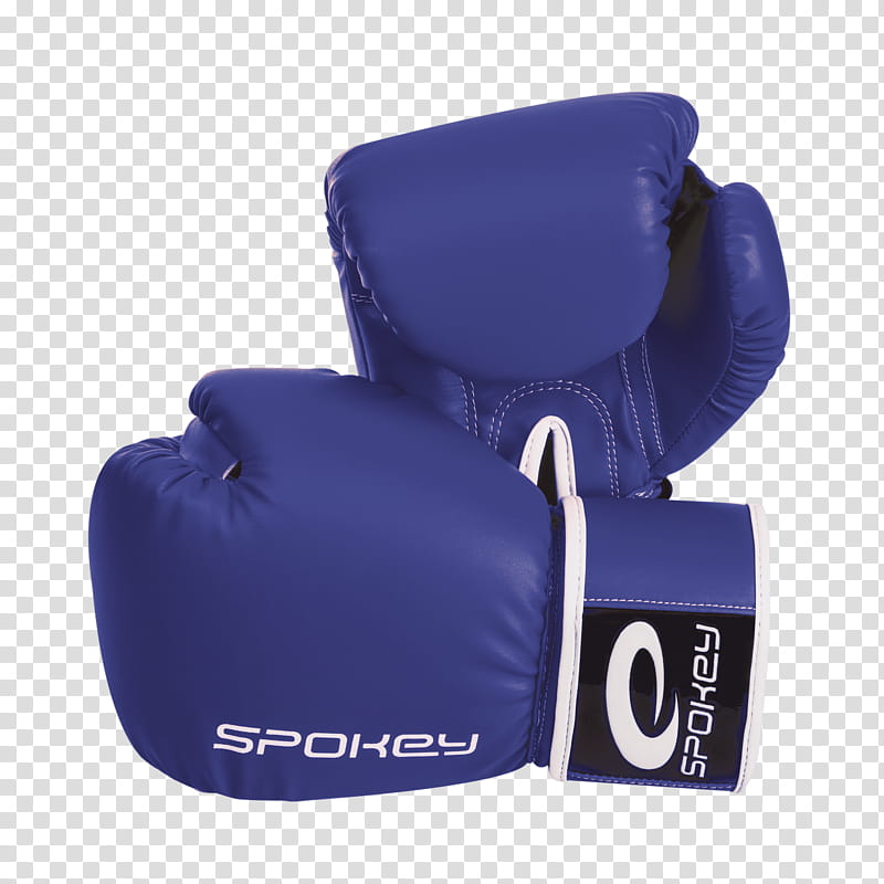 Boxing Glove, Leather, Hookandloop Fasteners, Sports, Thumb, Clothing, Ounce, Blue transparent background PNG clipart