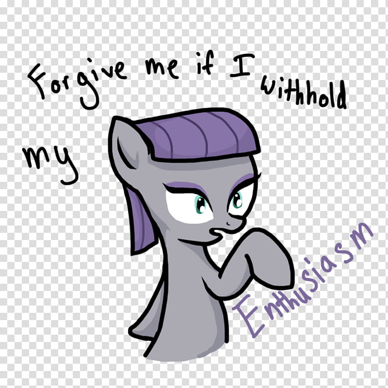 Maud Withholds her Enthusiasm (MDC) transparent background PNG clipart