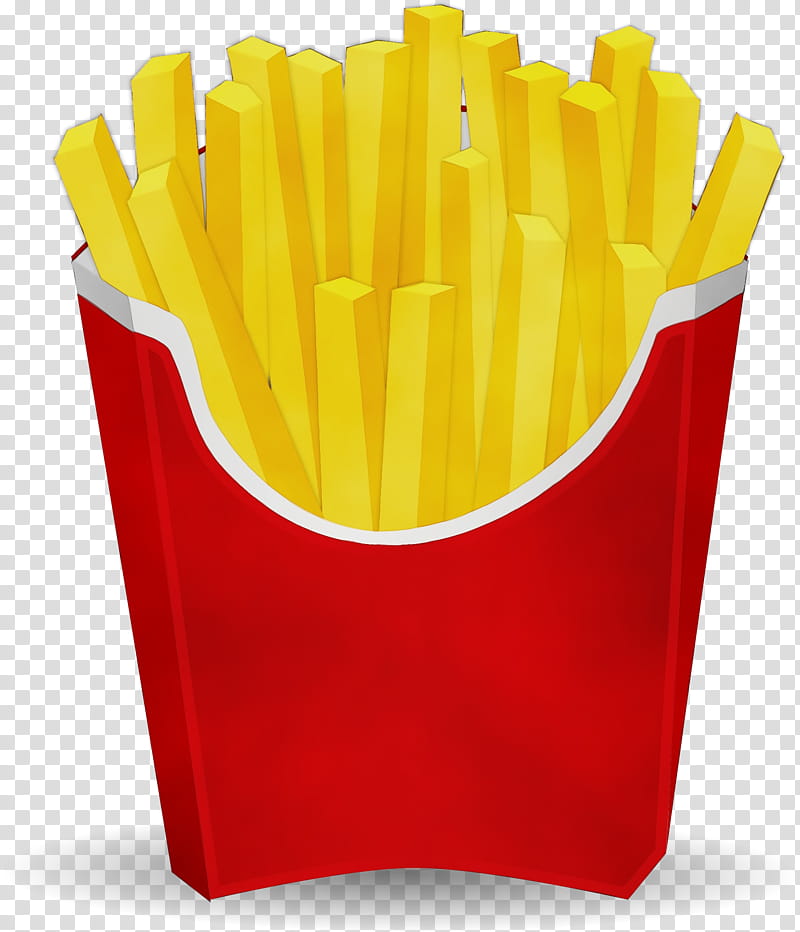 French fries, Watercolor, Paint, Wet Ink, Yellow, Fast Food, Fried Food, Side Dish transparent background PNG clipart