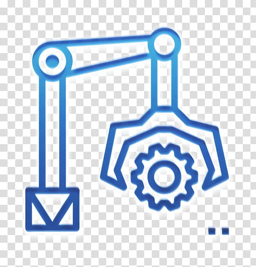 Gear icon Manufacture icon Logistics icon, Line transparent background PNG clipart