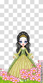 Luciana princess transparent background PNG clipart