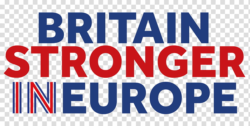 Britain Stronger In Europe Text, United Kingdom, Brexit, Logo, European Union, Voting, Political Campaign, Referendum transparent background PNG clipart
