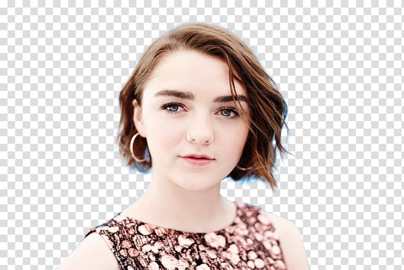 Maisie Williams,  transparent background PNG clipart