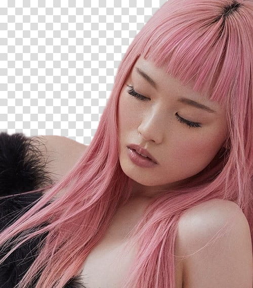 Fernanda Ly, woman in black top transparent background PNG clipart