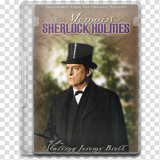 TV Show Icon Mega , The Memoirs of Sherlock Holmes, The Memoirs of Sherlock Holmes folder icon transparent background PNG clipart