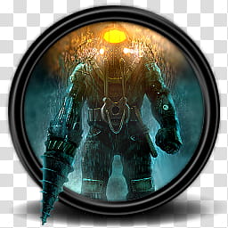 Games , Bioshock Big Daddy logo transparent background PNG clipart
