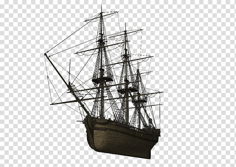 Tall Ship, sail ship transparent background PNG clipart