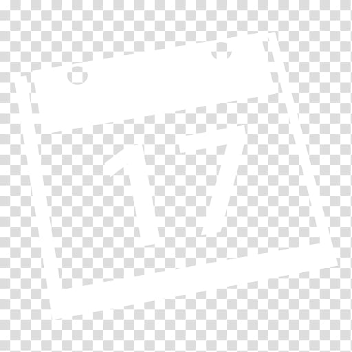 Black n White, calendar logo transparent background PNG clipart