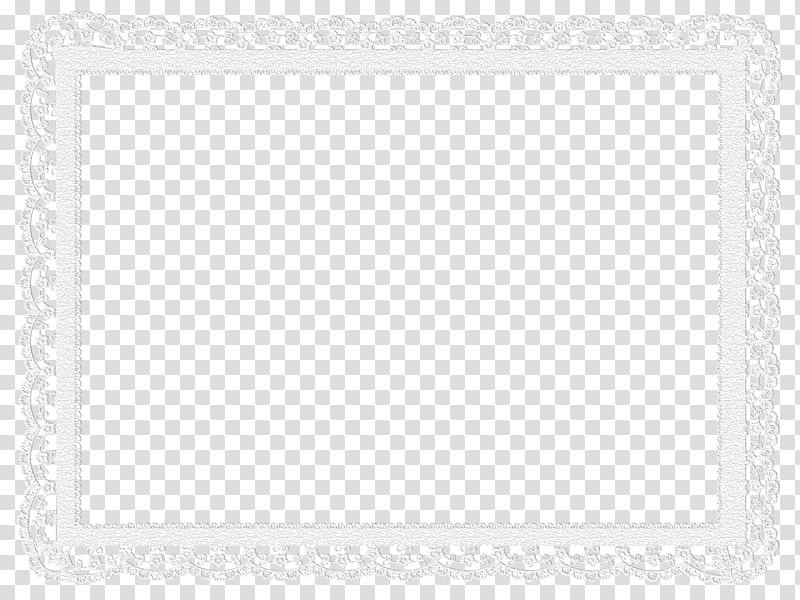 ba, white lace border transparent background PNG clipart