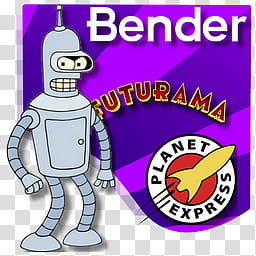 Futurama Set , Bender transparent background PNG clipart