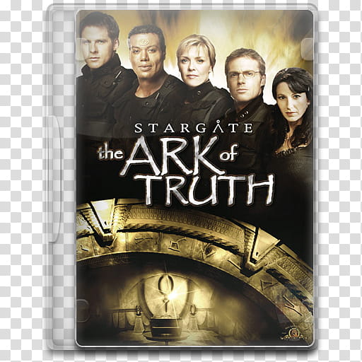 StarGate Icon , Stargate, The Ark of Truth, The Ark of Truth DVD cover transparent background PNG clipart