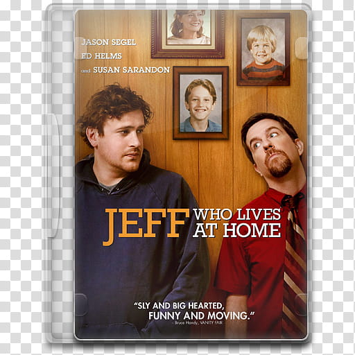 Movie Icon , Jeff, Who Lives at Home, Jeff who lives at home DVD case transparent background PNG clipart