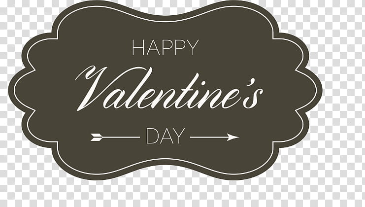 Lovely Love , black and white happy valentines day text transparent background PNG clipart