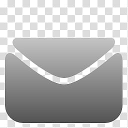 Web ama, gray envelop icon transparent background PNG clipart