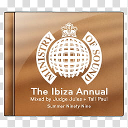 Ministry of Sound v , Ministry of Sound The Ibiza Annual icon transparent background PNG clipart