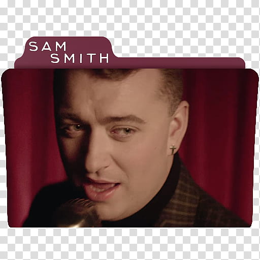 Sam Smith Folder Icons , Sam Smith Folder Icon  transparent background PNG clipart