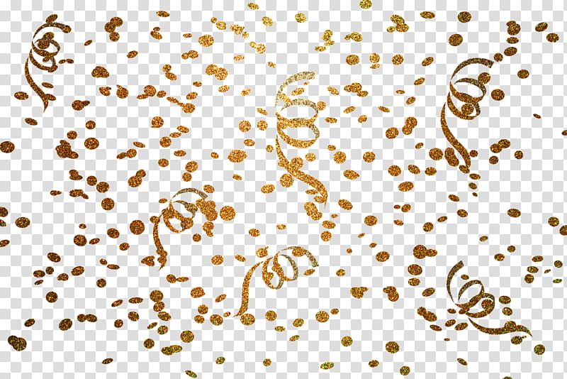 New Years Eve Party, Confetti, Carnival, Serpentine Streamer, Ball, Text transparent background PNG clipart