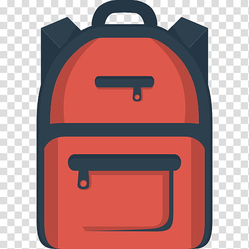 School Bus Icon, School
, Backpack, Incase Icon Slim, Bag, Education
, Red, Electric Blue transparent background PNG clipart