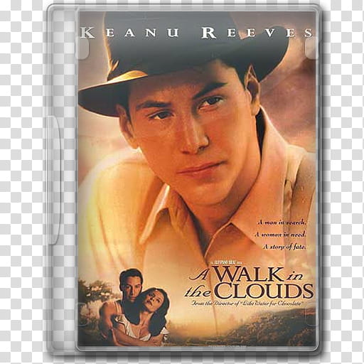 Keanu Reeves Movies Icon , A Walk In The Clouds () transparent background PNG clipart