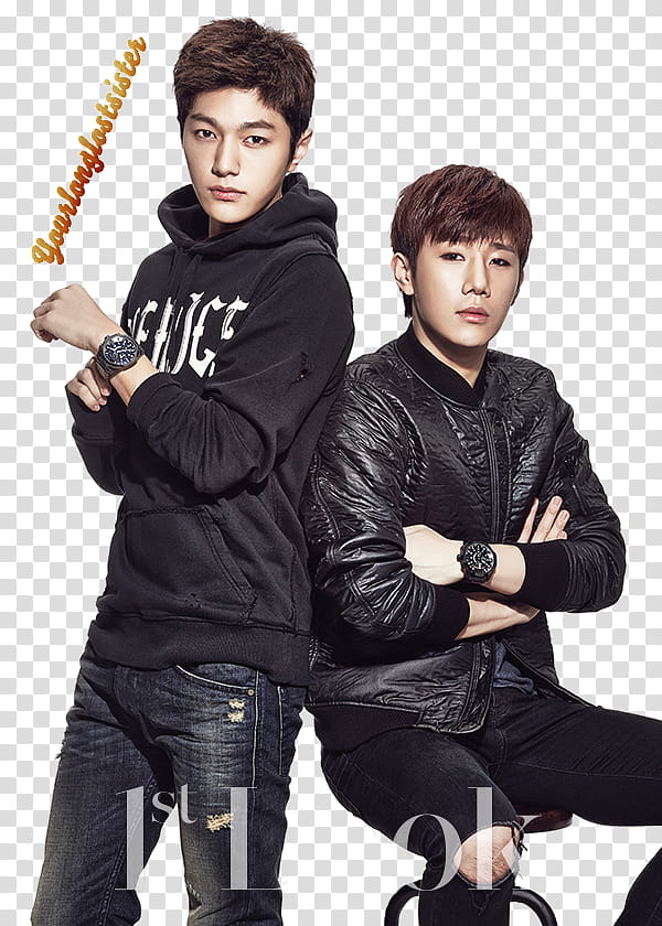 Infinite Myungsoo and Sunggyu transparent background PNG clipart