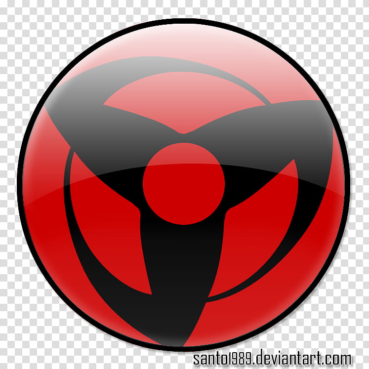 Kakashi&#;s Mangekyou Sharingan, red and black shringan transparent background PNG clipart