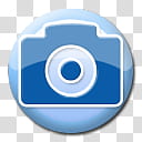 Powder Blue, blue and white camera icon transparent background PNG clipart