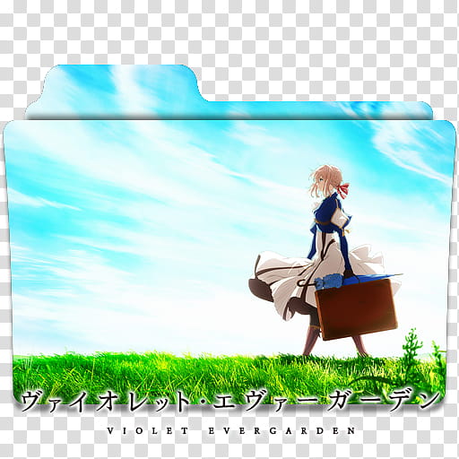 Anime Icon , Violet Evergarden v, Violet Evergarden transparent background PNG clipart