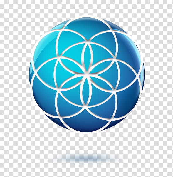 Blue Circle, Overlapping Circles Grid, Sacred Geometry, Seed, Life, Lotus Seed, Metatron, Sticker transparent background PNG clipart