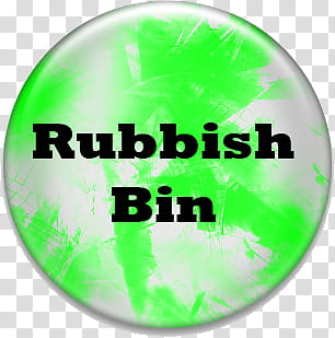 Funky Fresh Button Icons, Recyclebin transparent background PNG clipart