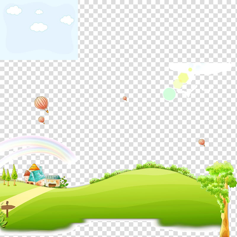 Green Grass, Lawn, Rainbow, Meadow, Yellow, Drawing, Spring
, Sky transparent background PNG clipart