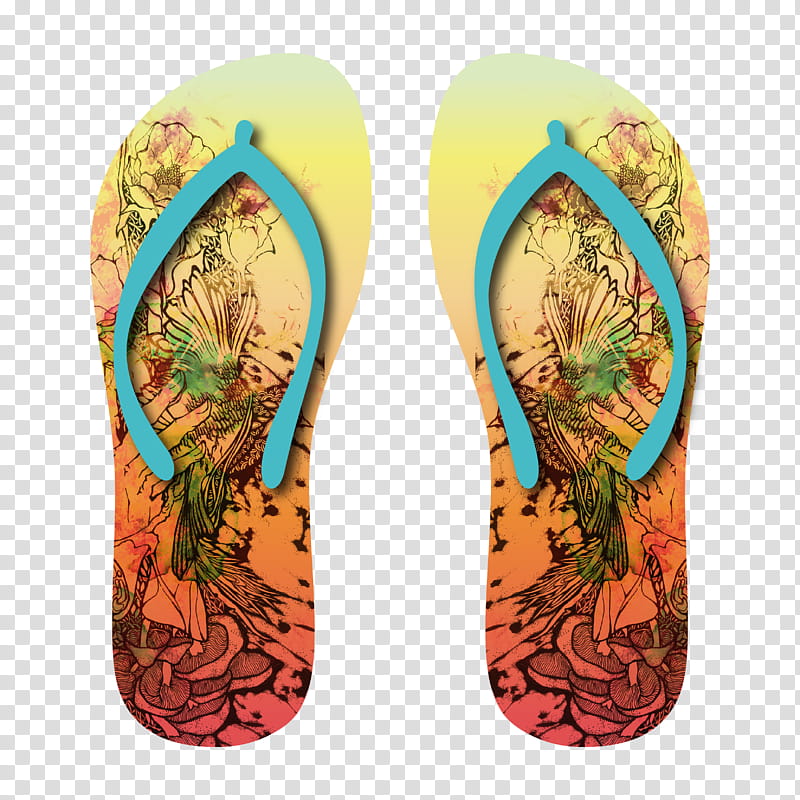 Orange, Flipflops, Shoe, Orange Sa, Flip Flops, Footwear, Sandal transparent background PNG clipart