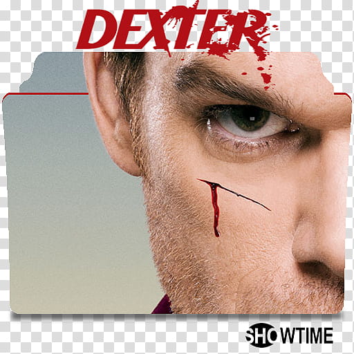 Dexter series and season folder icons, Dexter ( transparent background PNG clipart