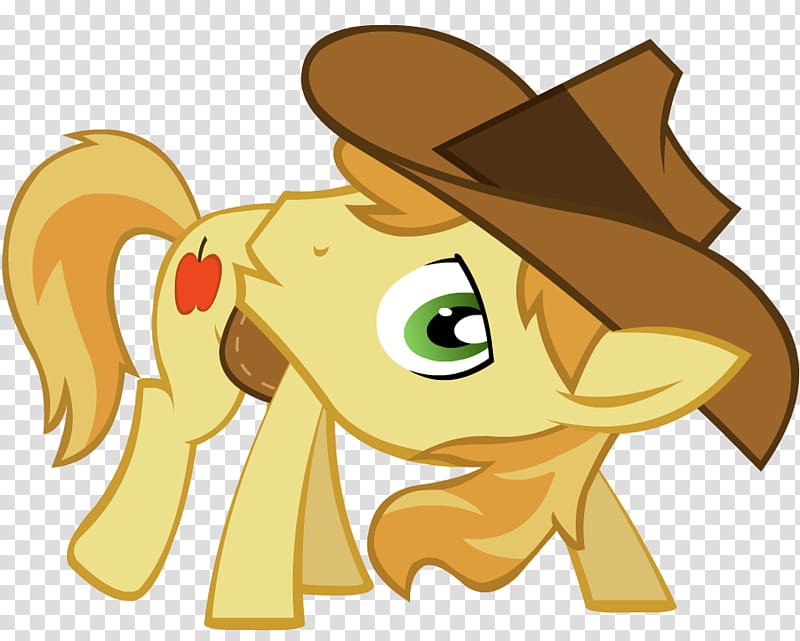 Braeburn, My Little Pony Applejack character transparent background PNG clipart