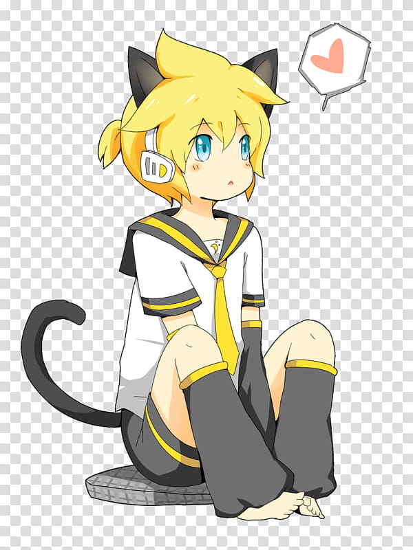 Neko Len transparent background PNG clipart