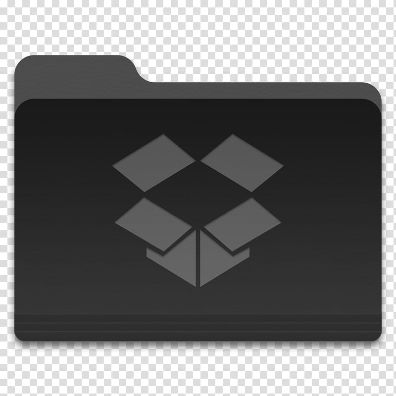Dark Folder for Mac, Dropbox icon transparent background PNG clipart